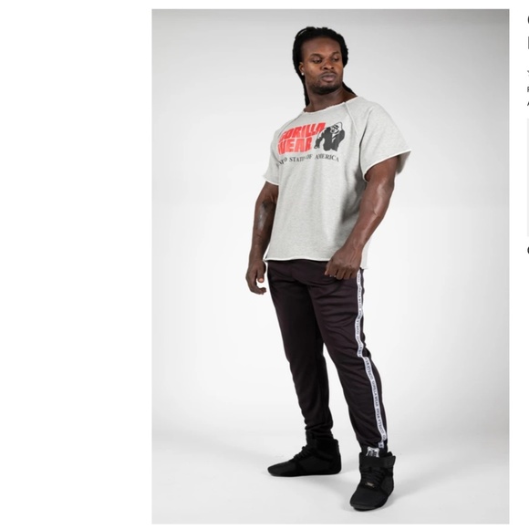 Gorilla Wear Classic Work Out Top Gray Melange - Picture 3 of 7